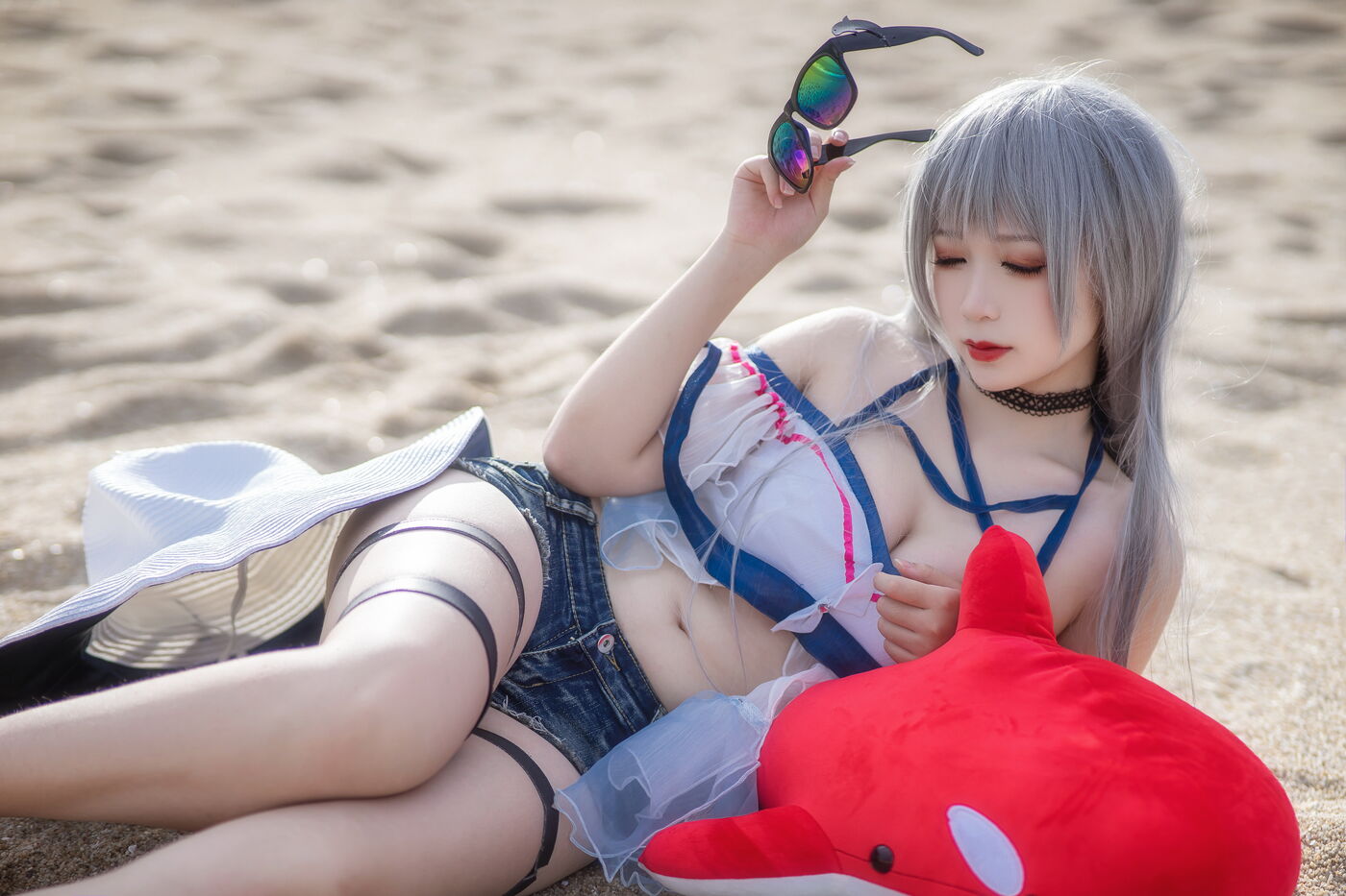 樱落酱 NO.021 斯卡蒂泳装[21P]插图6